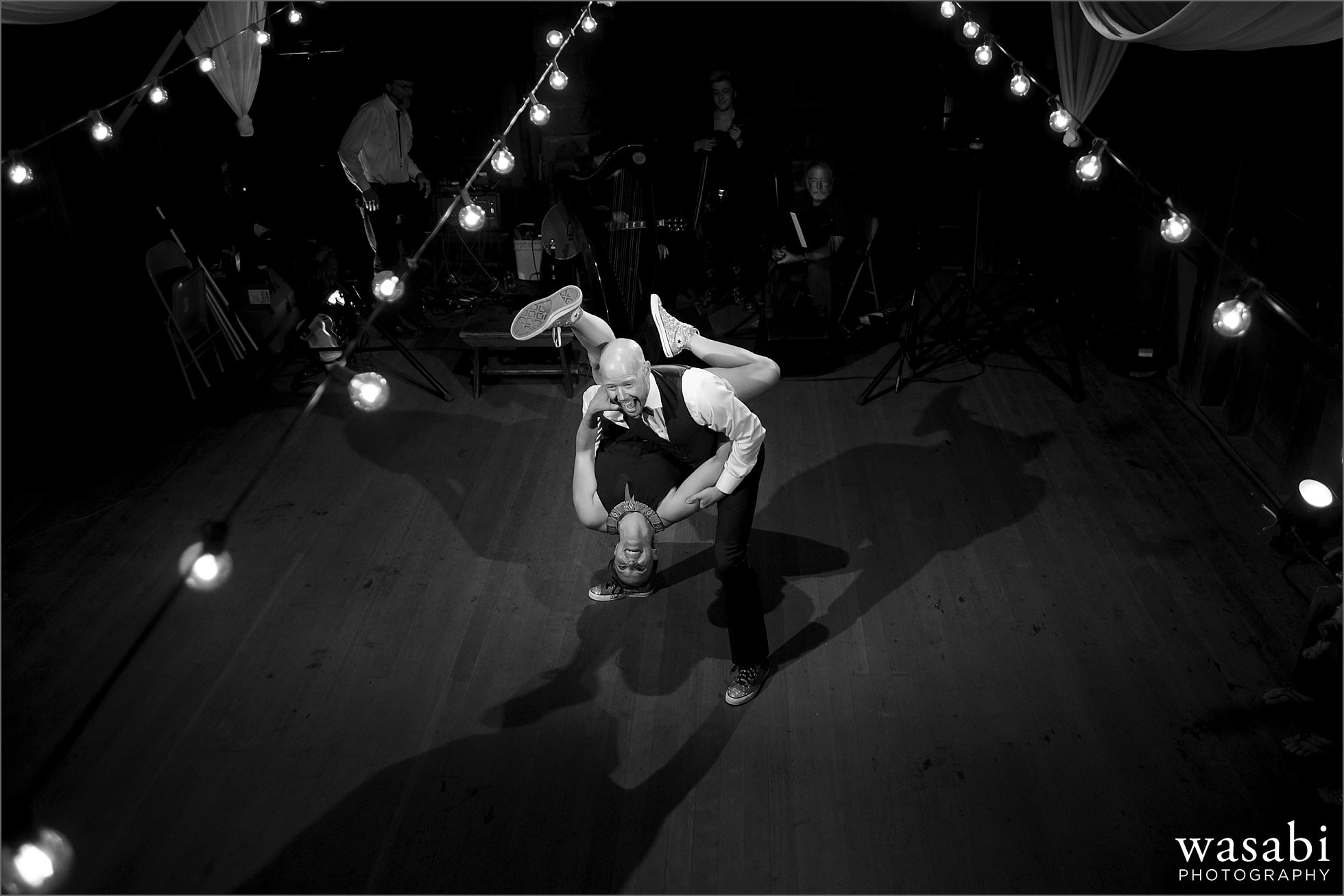 barn dance wedding reception photos