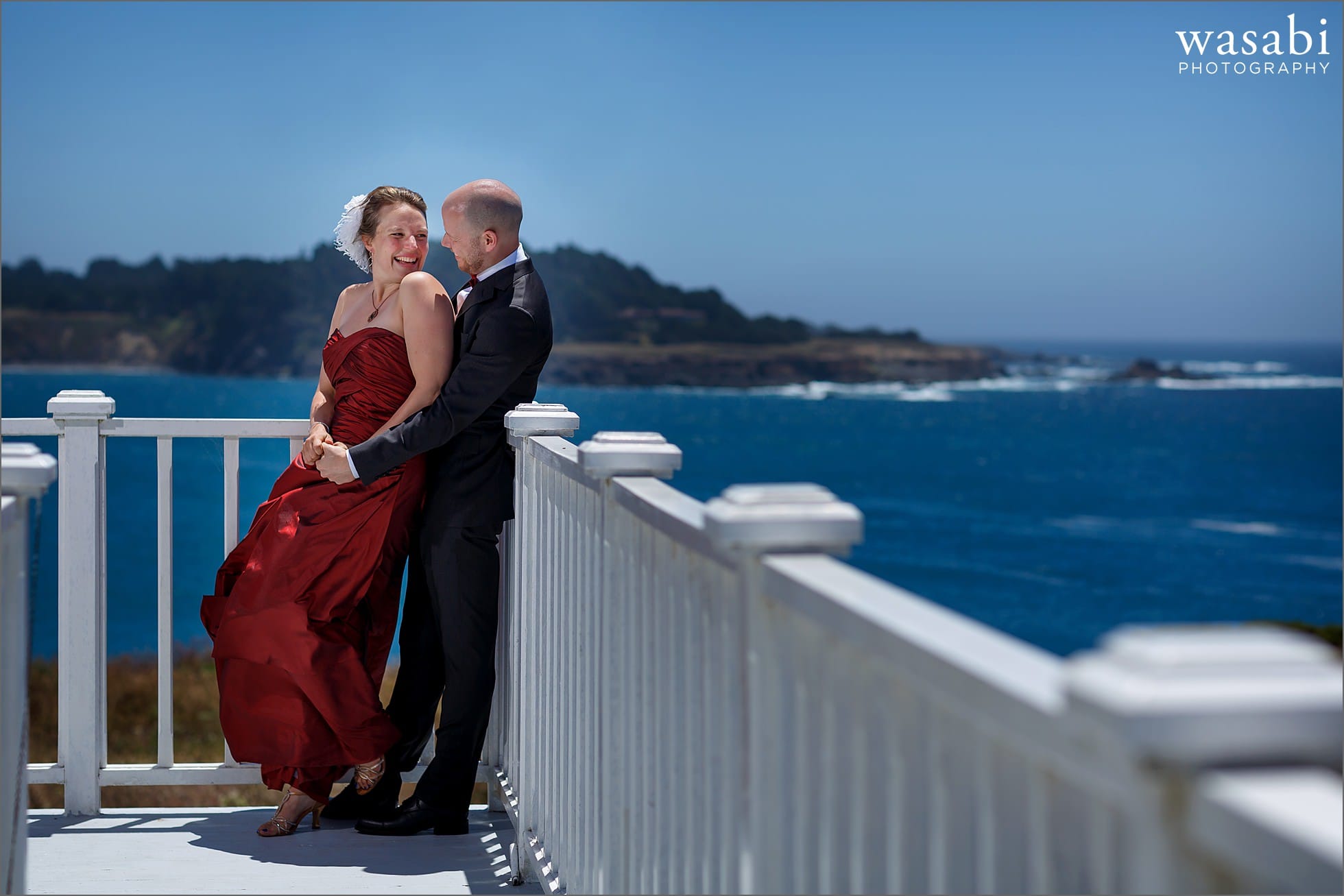 mendocino coast wedding photos