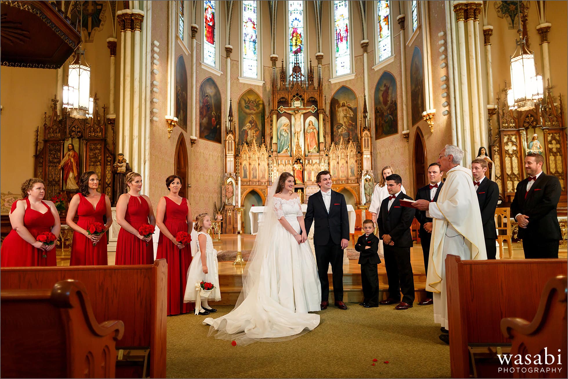 st josephs church chicago wedding photos