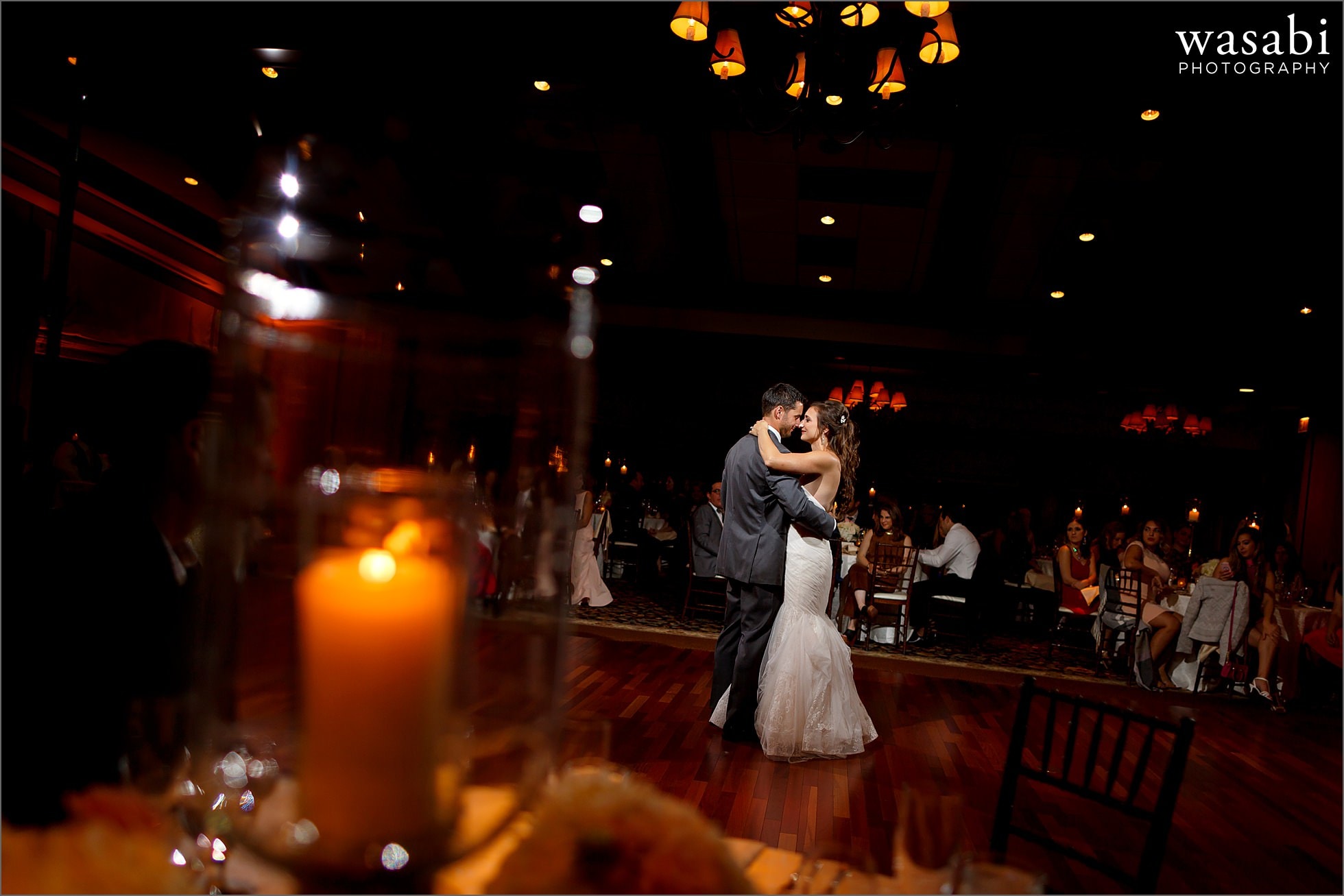 ivanhoe country club first dance reception photos