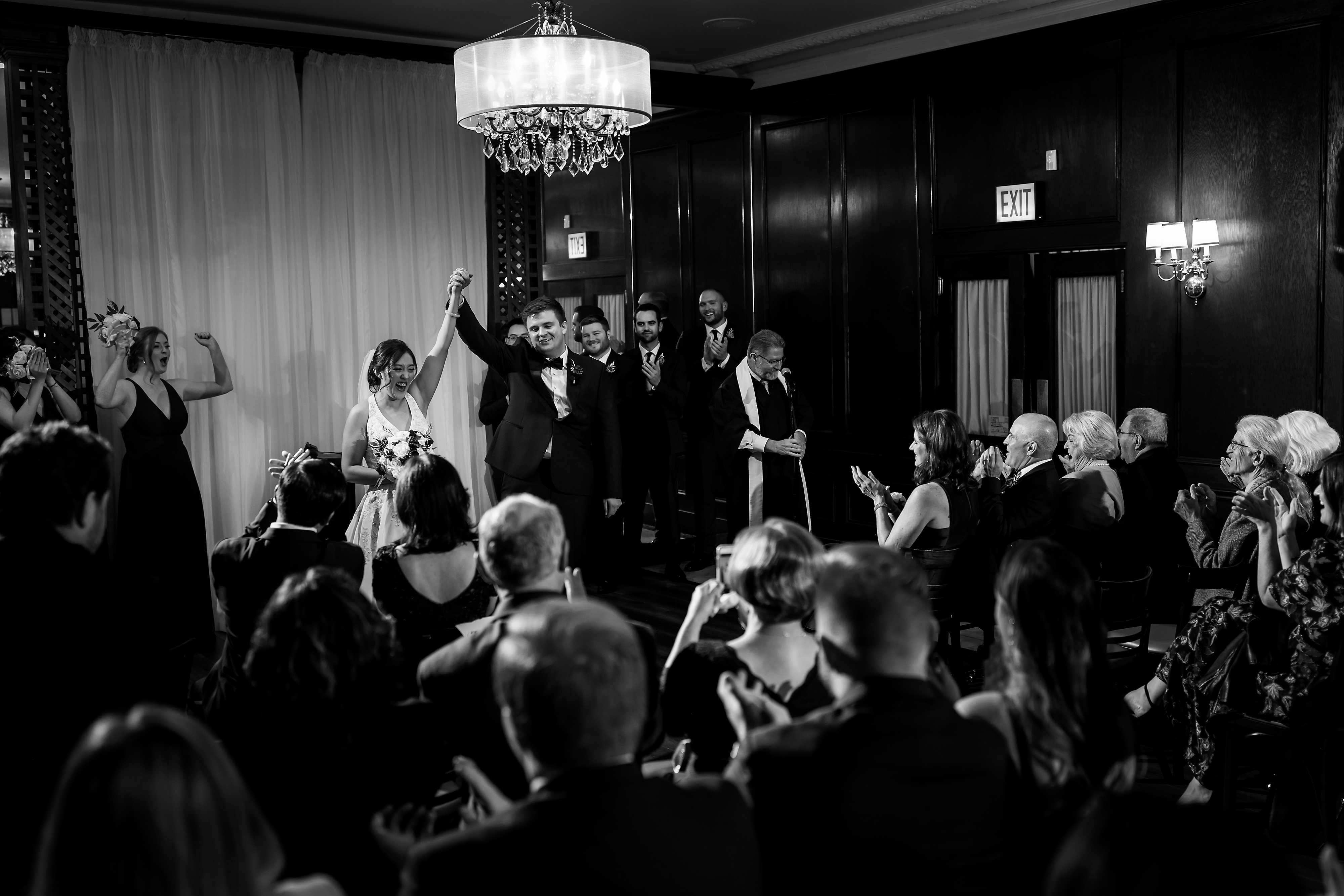 wedding ceremony at Salvatore's
